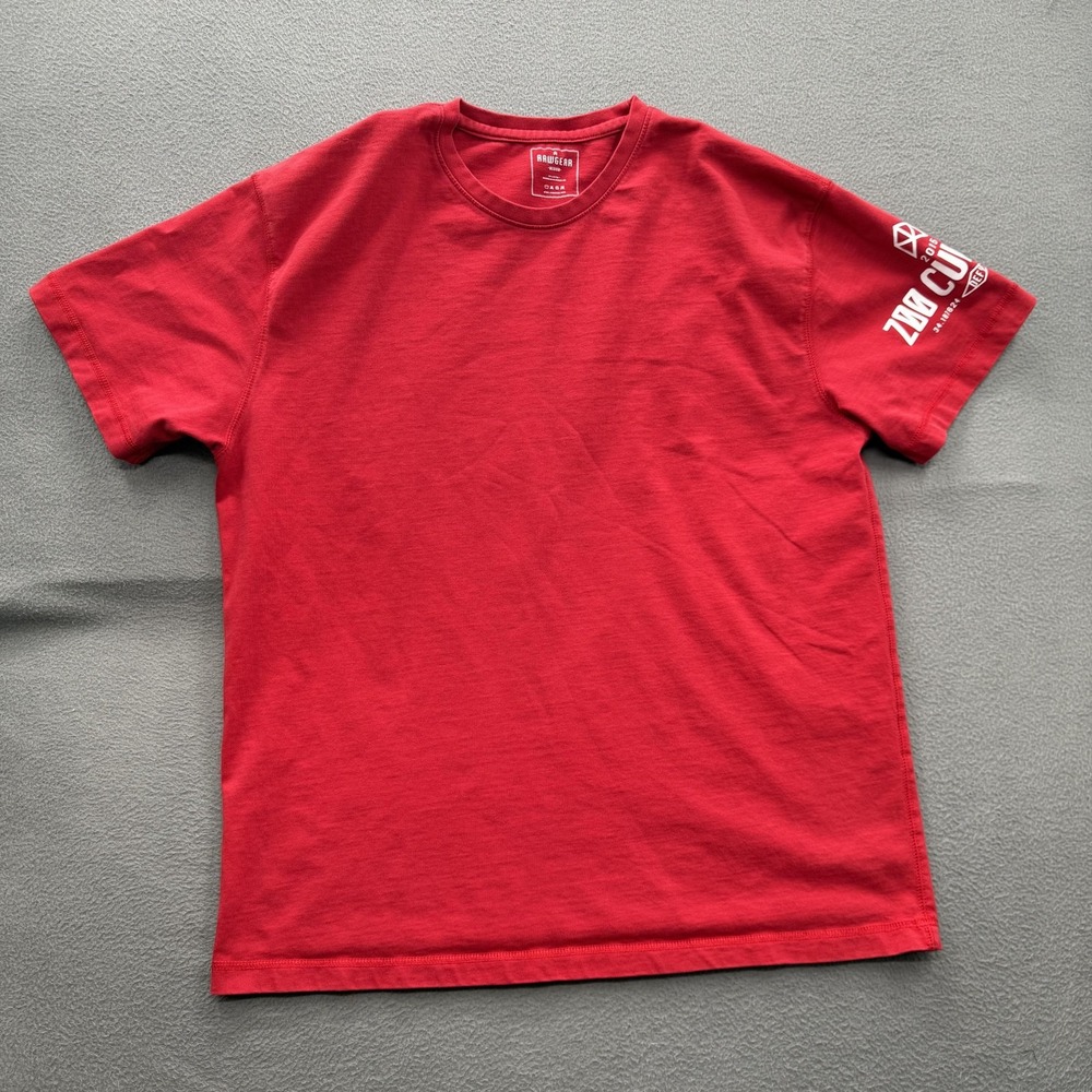 Rawgear Shirt Mens Medium Red RAWGEAR Zoo Culture Graphic Tee Tagless Gym